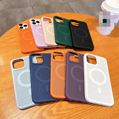 Cooling Heat Dissipation Magnetic Phone Case For iPhone