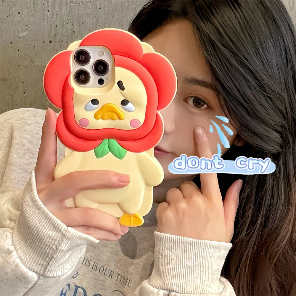 Cartoon Grievance Duck Kawaii Phone Case