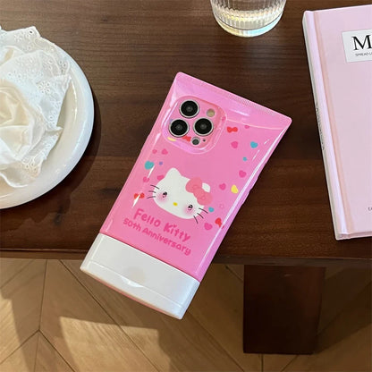 Stereoscopic Hello Kitty Cartoon Phone Case