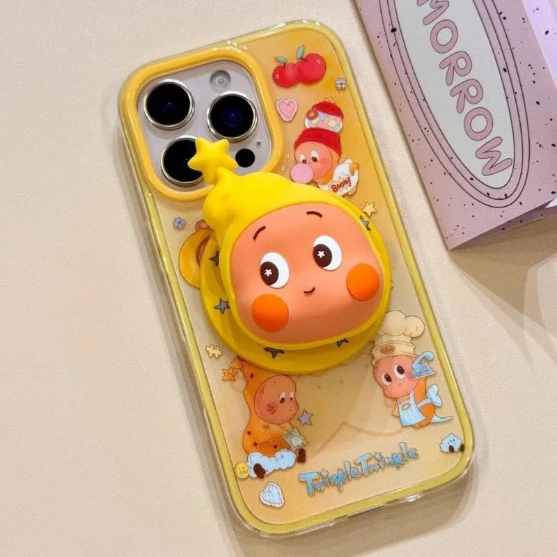 NEW 3d Twinkle Star Magnetic Phone Case For iPhone