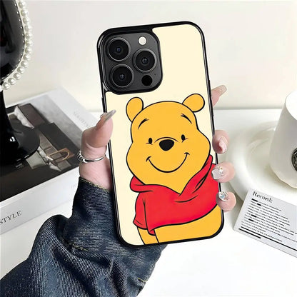 Anime Winnie the Pooh Phone Case Suitable For iPhone