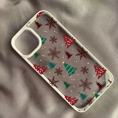 Christmas Tree Snowman Phone Case