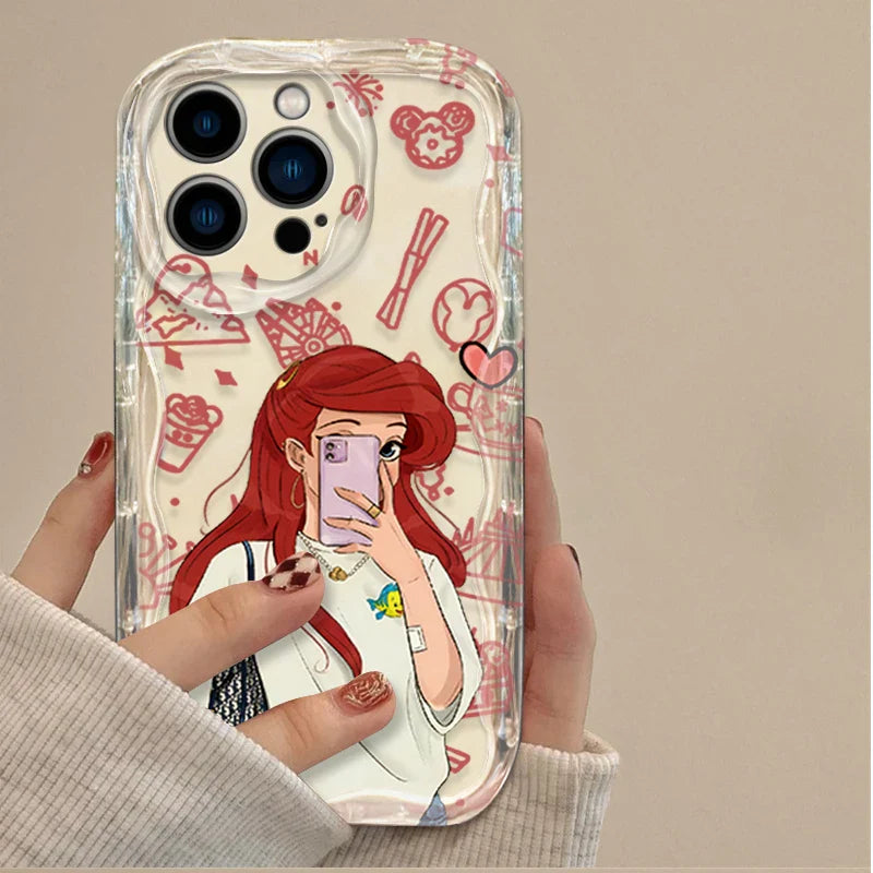 Fashion Disneys Princess Mermaid Case For iPhone