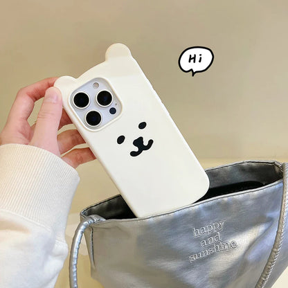 Kawaii Cartoon Nagano Bear Phone Case