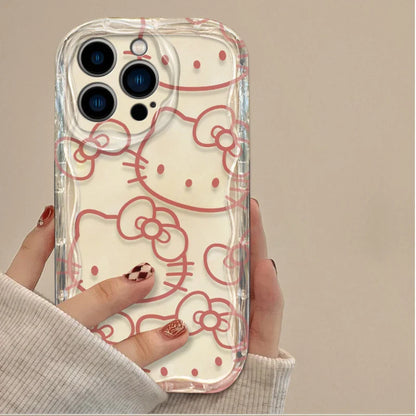 Sanrio Hello Kitty Soft Phone Case For iPhone