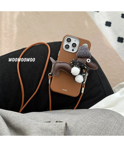 Luxury Crossbody Lanyard Strap Phone Case For iPhone