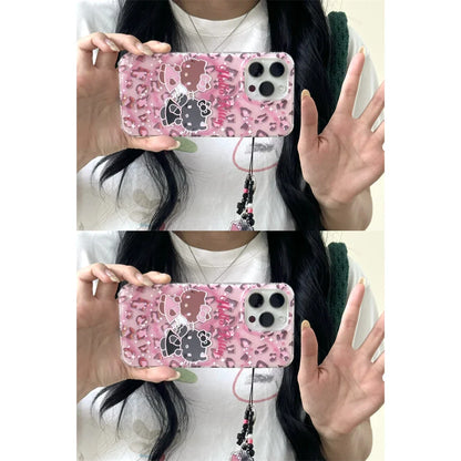 Art Pink Hello Kitty Angels and Demons Phone Case