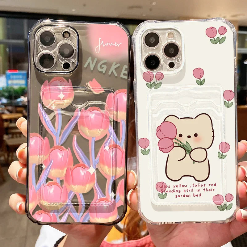 Soft Card Bag Phone Case