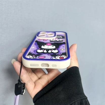 3D Cartoon Kuromi Phone Case For iPhone