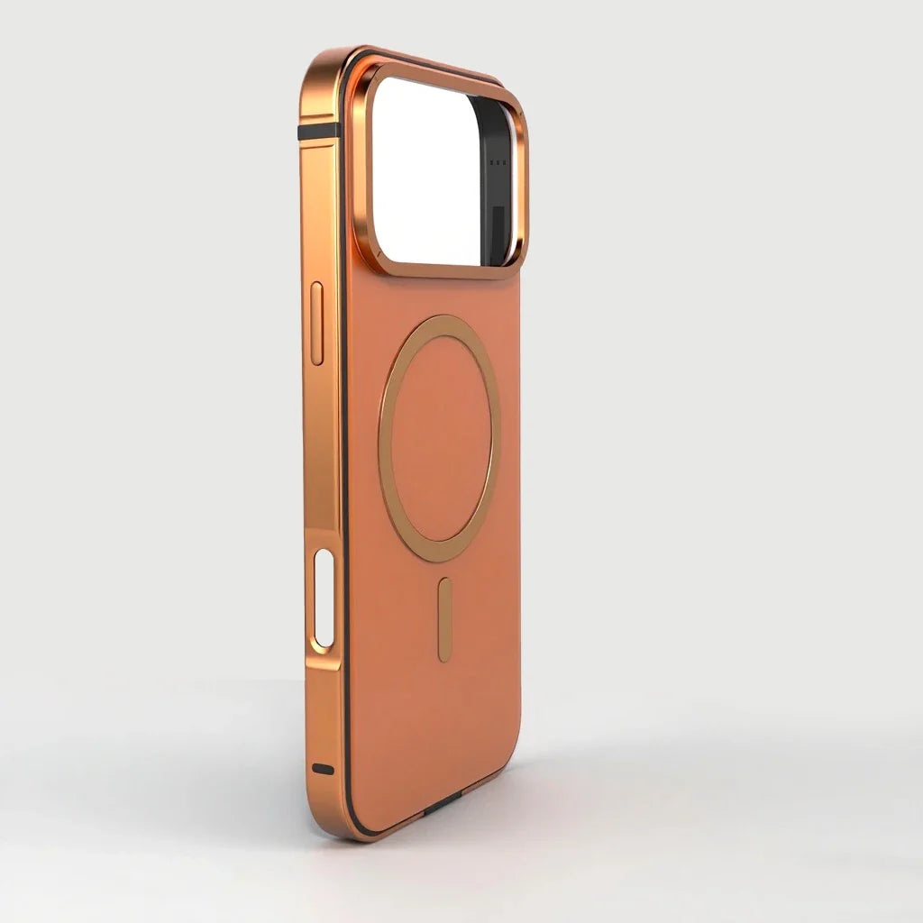 High End Magnetic Original Color Backplate Phone Case, For IPhone