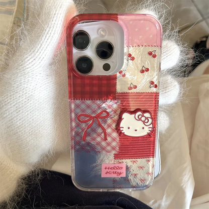 Creative Pattern Cartoon Hello Kitty Phone Case