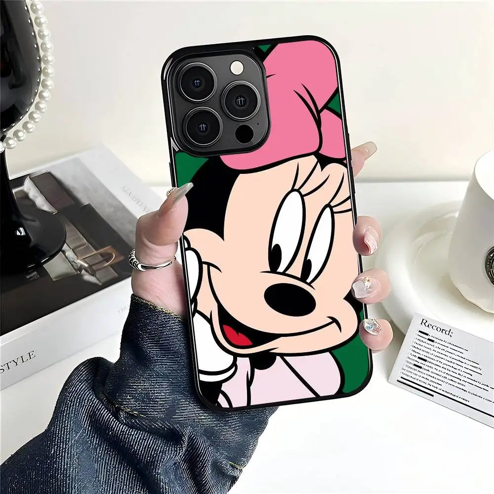 Anime Minnie Mouse Phone Case Suitable For iPhone