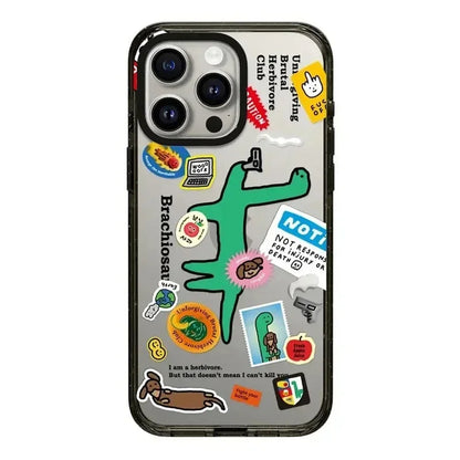 Cartoon Dinosaur 2.5 Acrylic Phone Case