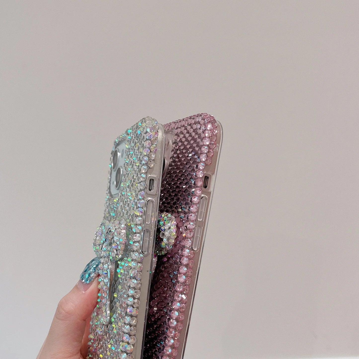 Luxury Full Diamond Bow Sparkling Cute Phone Case