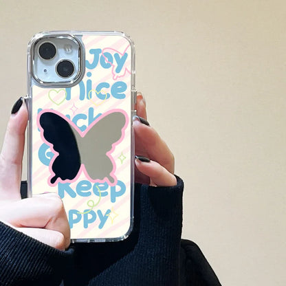Love Heart Mirror Phone Case