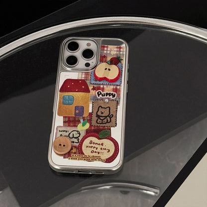 Ins 3D Phone Case with Lanyard For iPhone