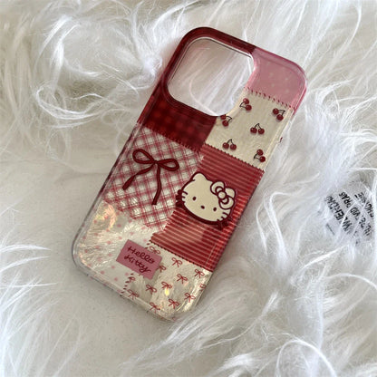 Creative Pattern Cartoon Hello Kitty Phone Case
