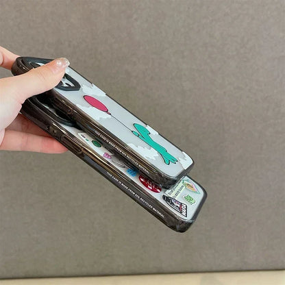 Cartoon Dinosaur 2.5 Acrylic Phone Case