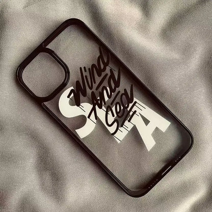 Trendy Brand Creative Transparent Phone Case