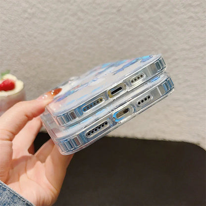 Funny Stitch Clear Magsafe Phone Case For iPhone