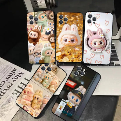 Phone Case Silicone Soft Black Shockproof TPU For iPhone