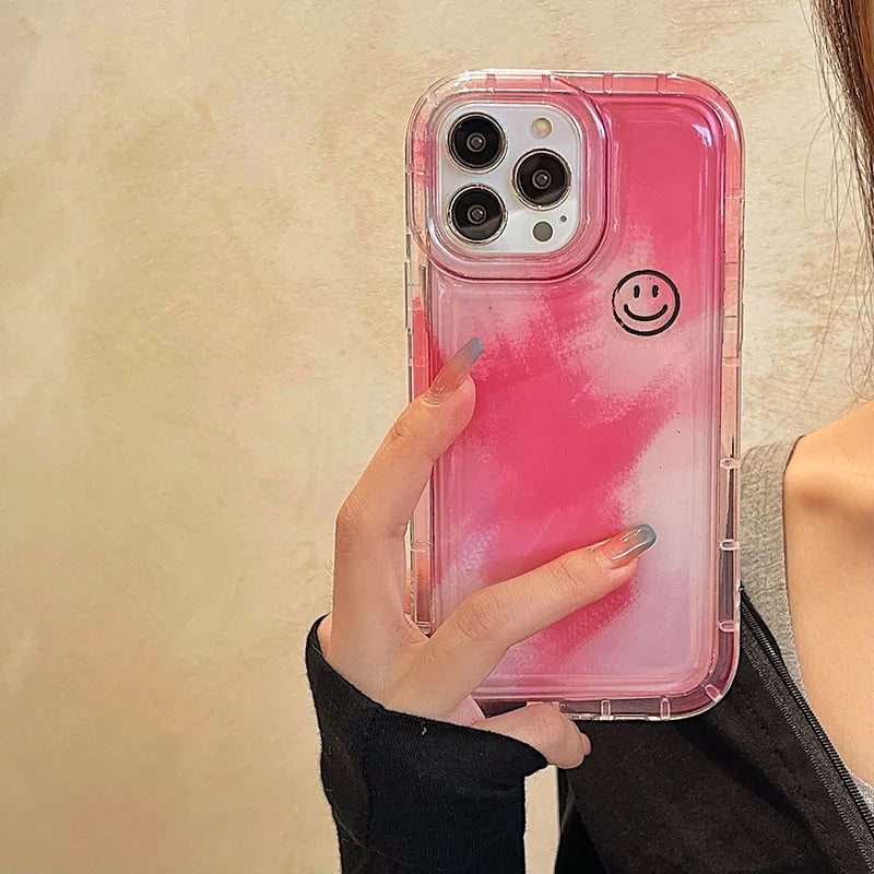 Watercolor Cute Smile Phone Case