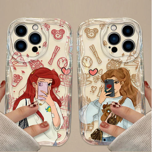 Fashion Disneys Princess Mermaid Case For iPhone