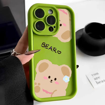 Cute Cartoon Bear Phone Case