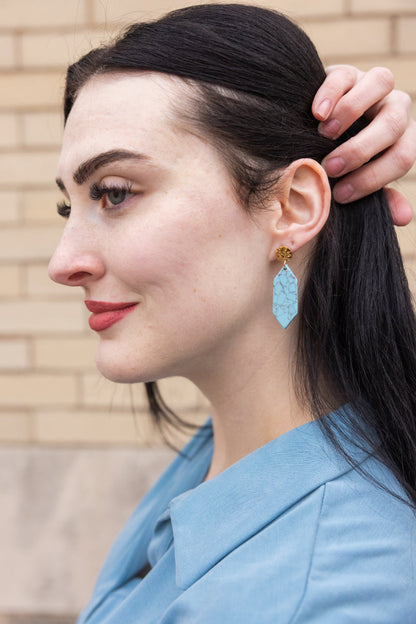 Gemma Earrings - Turquoise