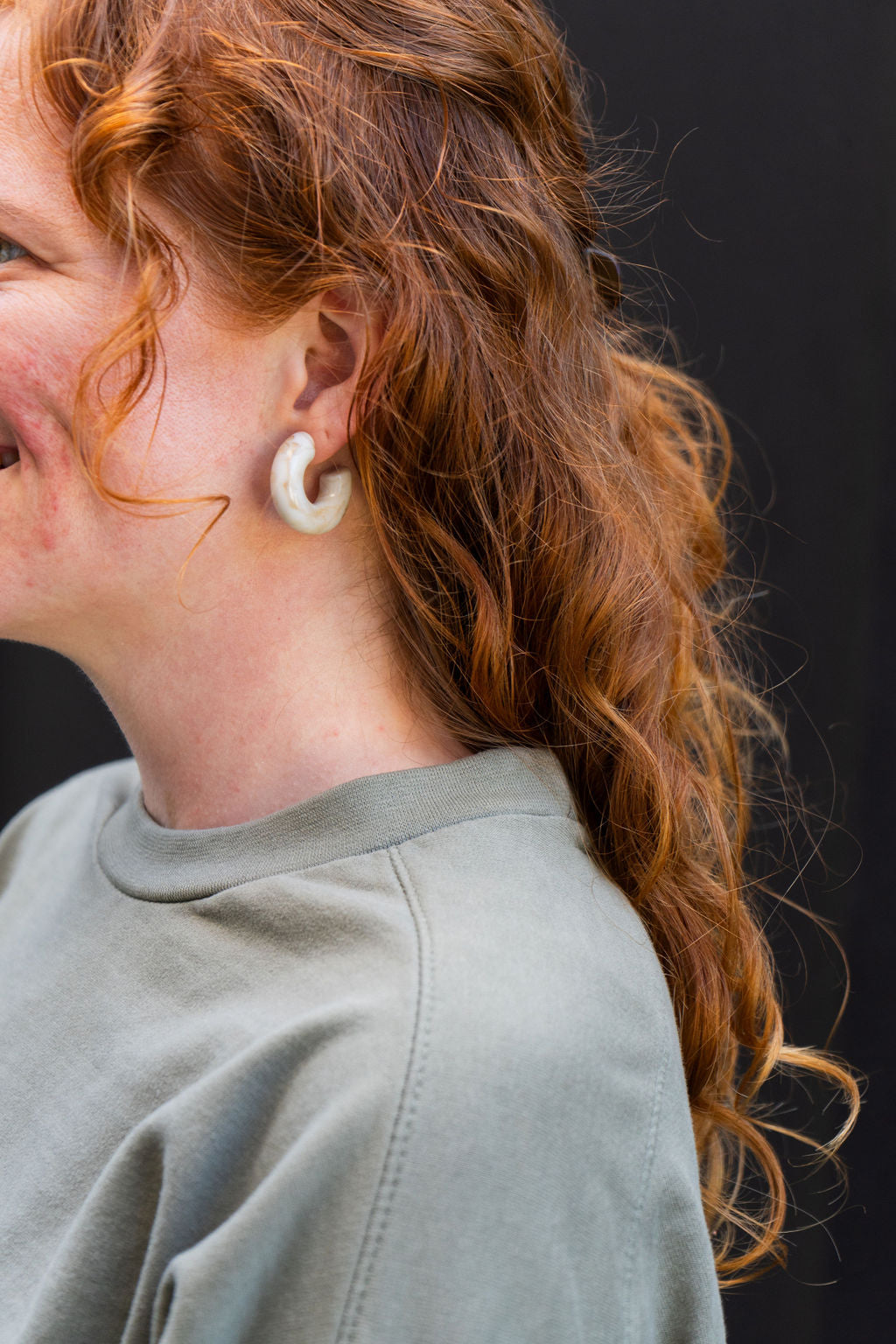 Chloe Hoops - Neutral