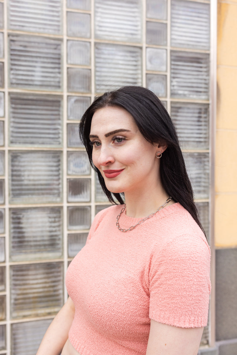 Luxe Silver Oriana Studs - Medium