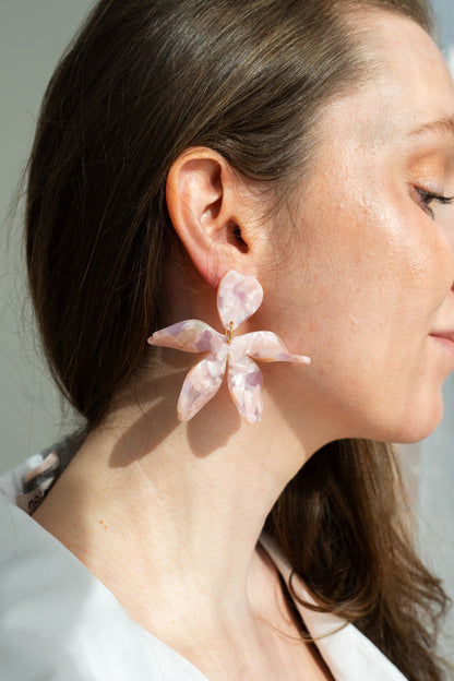 Jasmine Earrings - Ballet Slipper