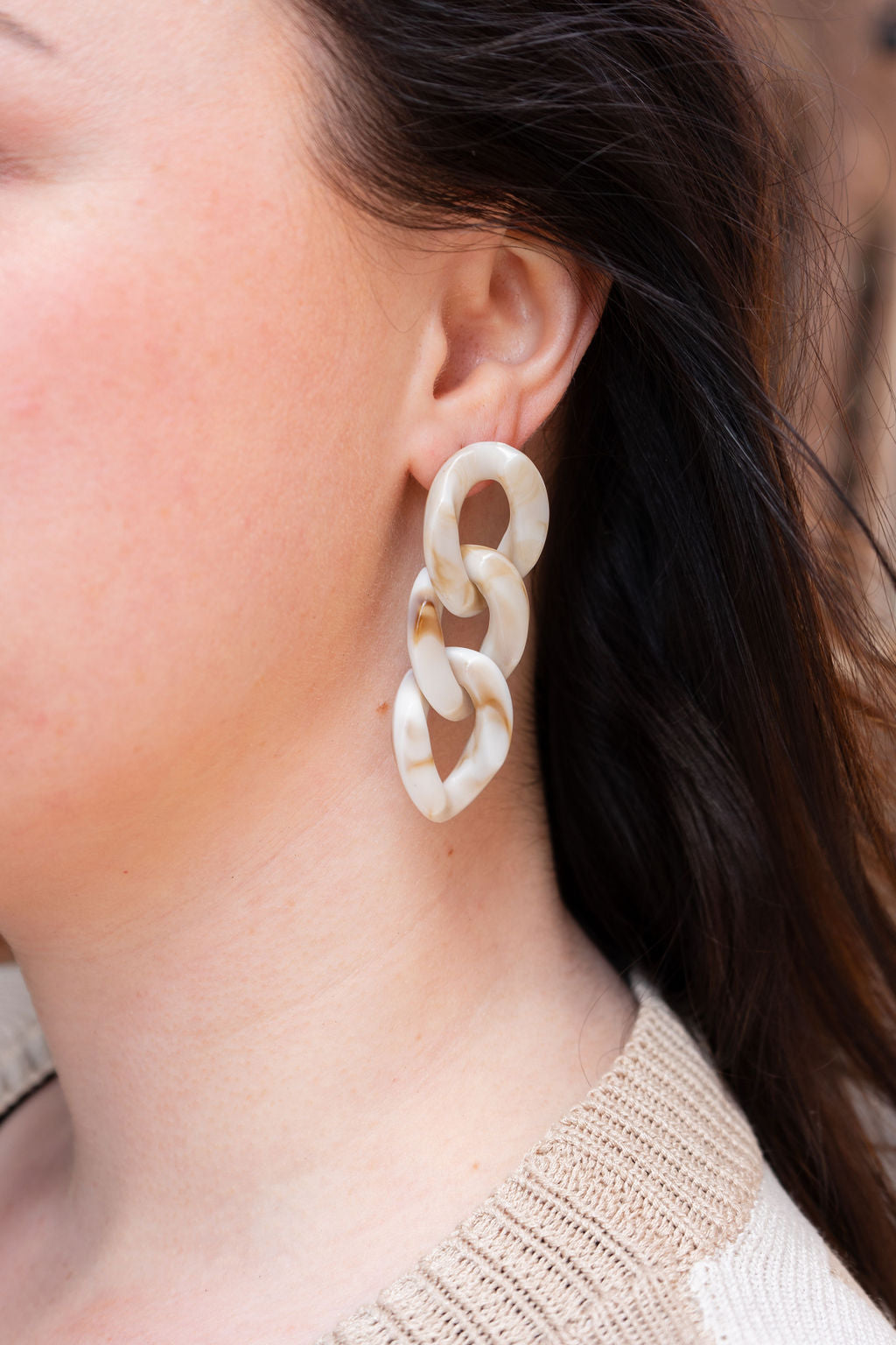 Brooklyn Earrings - Neutral