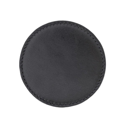 Tucson Genuine Leather Coaster Set of 5 with Holder - Premium Cup Coasters