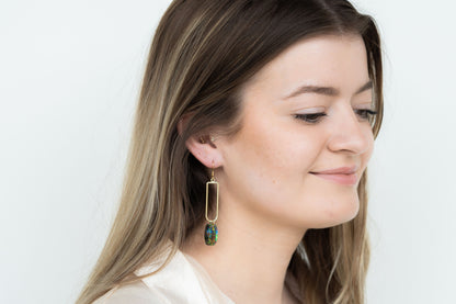 Mila Earrings - Mermaid