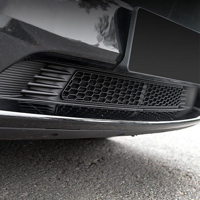 Split Insect Net Front Bumper Grill for Tesla Model Y (Not fit for Performance)