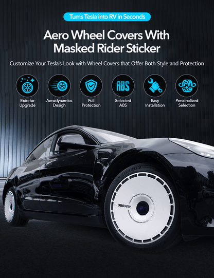 TESERY Aero DISC Wheel Covers for Model Y / Model 3 Highland