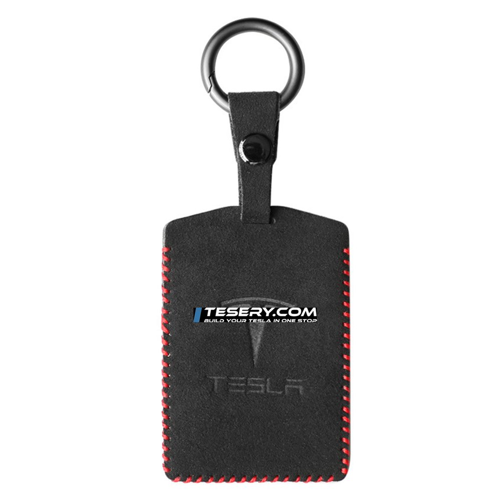 Alcantara Card Key Holder for Tesla Model 3/Y