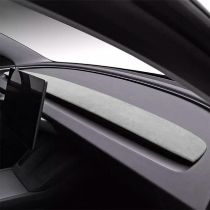 Alcantara Spliced Dash Trim for Tesla Model 3 Highland / Model Y Juniper (2PCS)