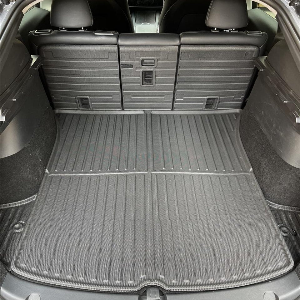 All Weather Front And Rear TPE Trunk Mat for Tesla Model Y