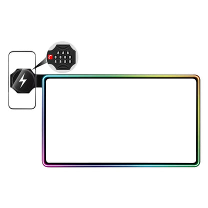 Model 3/Y Music-Synced RGB Ambient Lighting With Wireless Charging Phone Mount