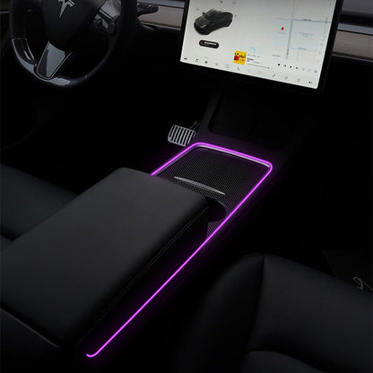Center Console Ambient Lighting LED Strip for Model 3/Y