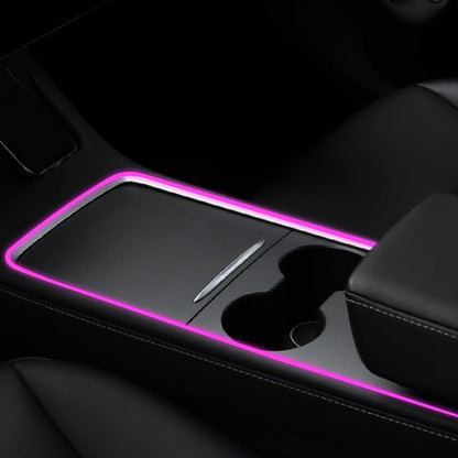 Center Console Ambient Lighting LED Strip for Model 3/Y