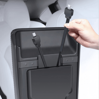 Armrest Box Hidden Expansion Dock for Model Y Juniper & Model 3 Highland