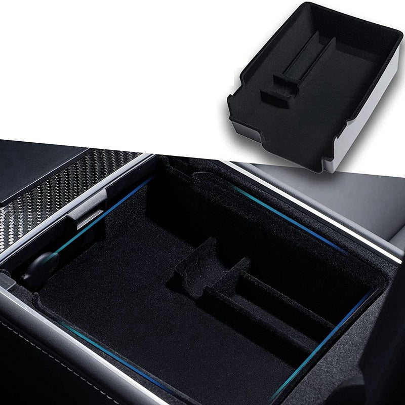 Armrest Organizer Console Tray for Tesla Model 3 / Model Y