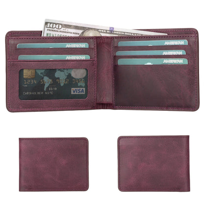 Arvada Handmade Bifold Leather Men Wallet