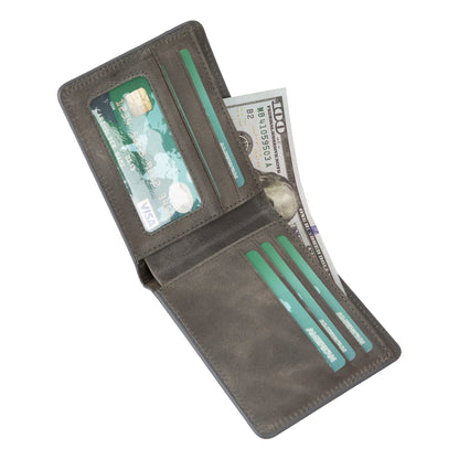 Arvada Handmade Bifold Leather Men Wallet