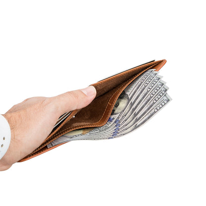 Arvada Handmade Bifold Leather Men Wallet