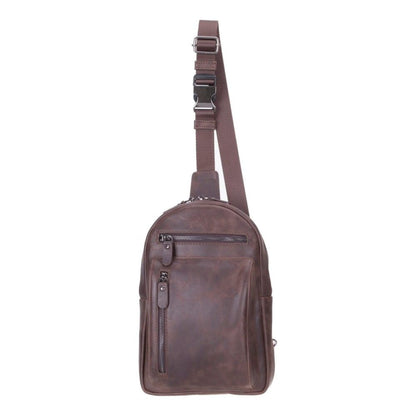 Athens Unisex Leather Cross Bag