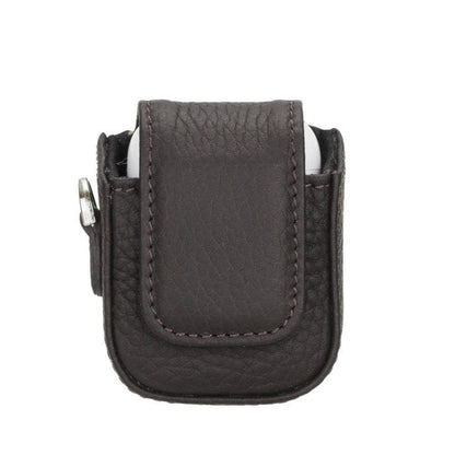 Aurora Luxury Leather AirPods Case with Attached Wrist Strap